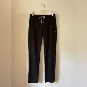 Black Figs Yola Skinny Scrub Pants Small Tall